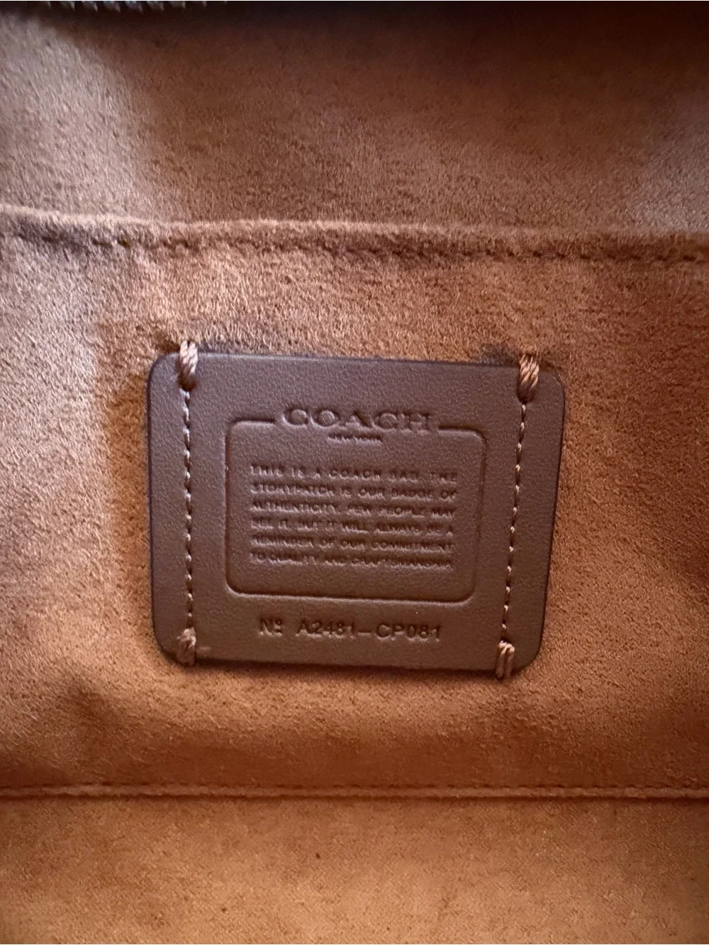 COACH Andrea Carryall Bag In Signature Jacquard/ Canvas
